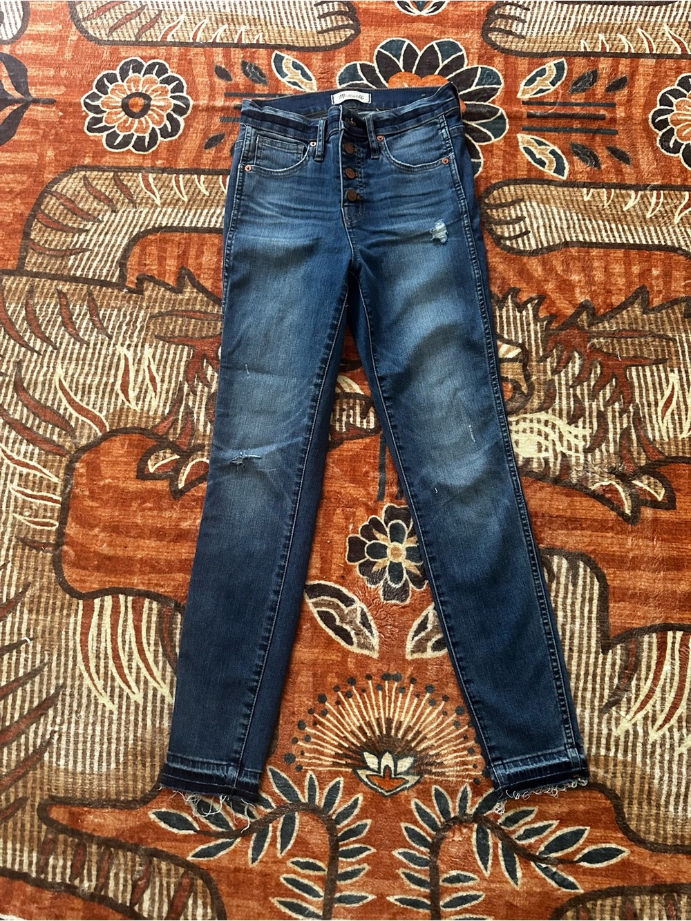 Madewell 10” high rise Skinny Jeans